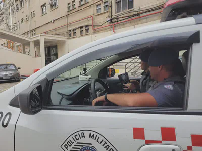 Police car with Sentinel device installed