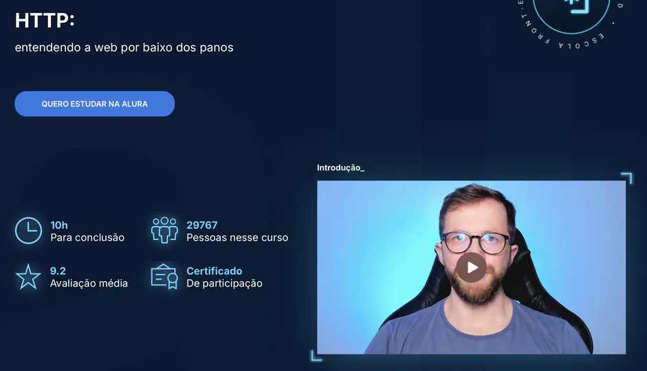 Alura courses: HTTP and secure development for 32k+ students